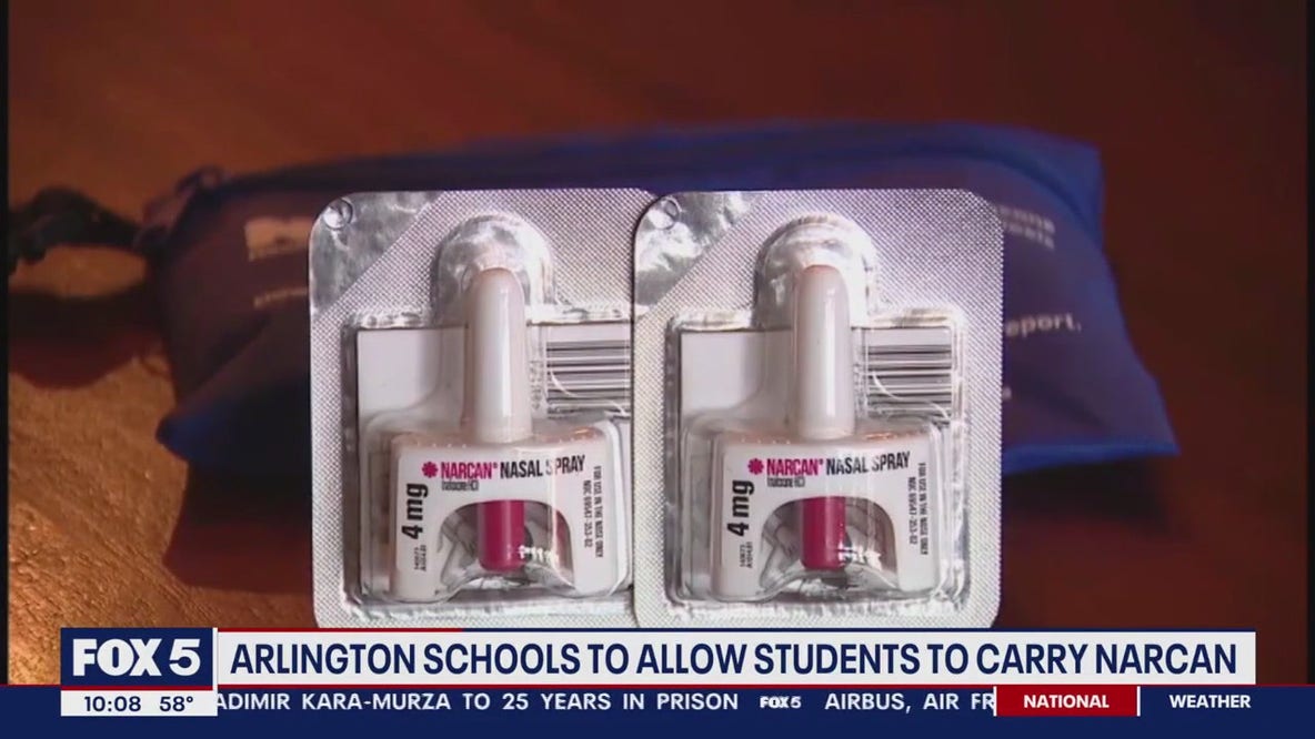 Arlington schools to allow students to carry Narcan